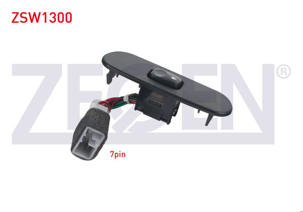 ZEGEN ZSW1300 | Cam Açma Anahtarı Tekli 7 Pin Hyundai H100 1993-2004