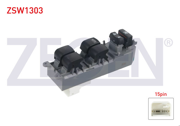ZEGEN ZSW1303 | Cam Açma Anahtar Grup 15 Pin Toyota Corolla-Auris-Yaris-Rav 4 2005-2012
