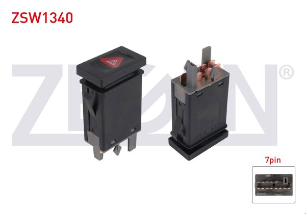 ZEGEN ZSW1340 | Flaşör Anahtarı 7 Pin Volkswagen Passat 1996-2005