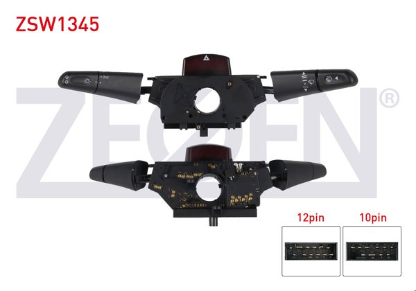ZEGEN ZSW1345 | Far Sinyal Silecek Kumanda Kolu 22 Pin Mercedes Sprinter-Vito 1995-2006
