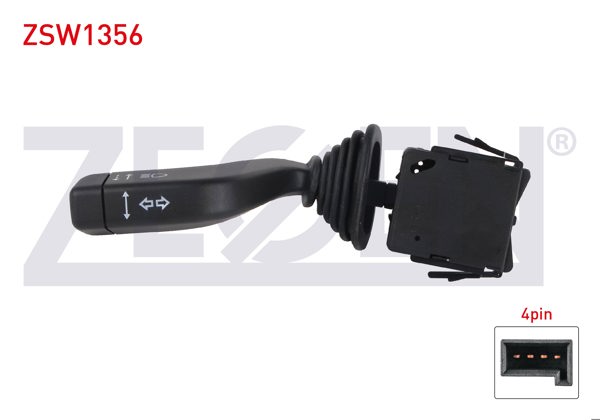 ZEGEN ZSW1356 | Far Sinyal Kumanda Kolu 4 Pin Opel Corsa C-Tigra B 2000-2006 / Meriva A 2003-2010