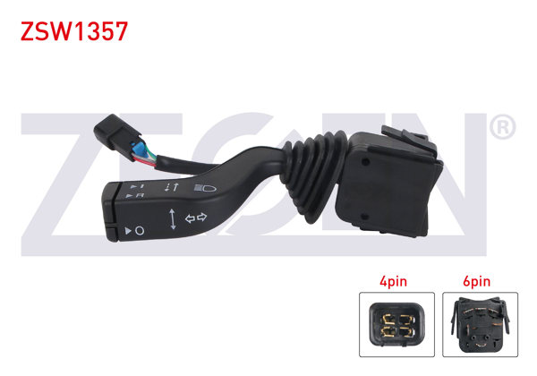 ZEGEN ZSW1357 | Far Sinyal Kumanda Kolu 10 Pin Opel Astra G-Zafira A 1998-2005