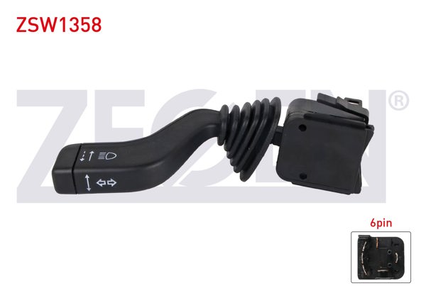 ZEGEN ZSW1358 | Far Sinyal Kumanda Kolu 6 Pin Opel Astra G-Zafira A 1998-2005 / Corsa B 1993-2000