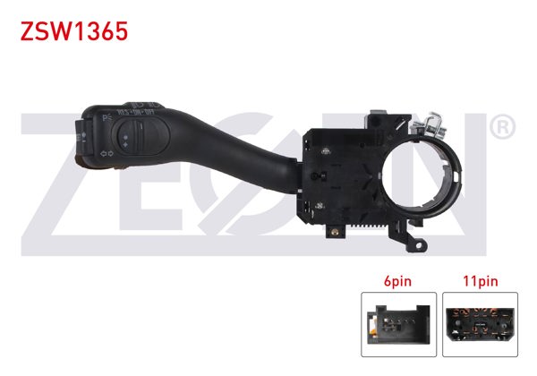 ZEGEN ZSW1365 | Far Sinyal Kumanda Kolu Hız Sabıtleyıcılı 17 Pin Golf IV-Bora-Fabia-Octavia-Leon 1997-2006