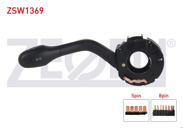 ZEGEN ZSW1369 | Far Sinyal Kumanda Kolu 13 Pin Volkswagen Transporter IV 1990-2003