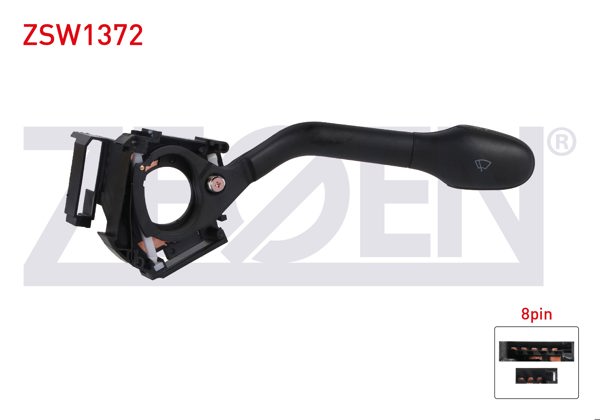 ZEGEN ZSW1372 | Silecek Kumanda Kolu 8 Pin Caddy II-Golf III-Polo-Toledo II-Cordoba 1991-2004