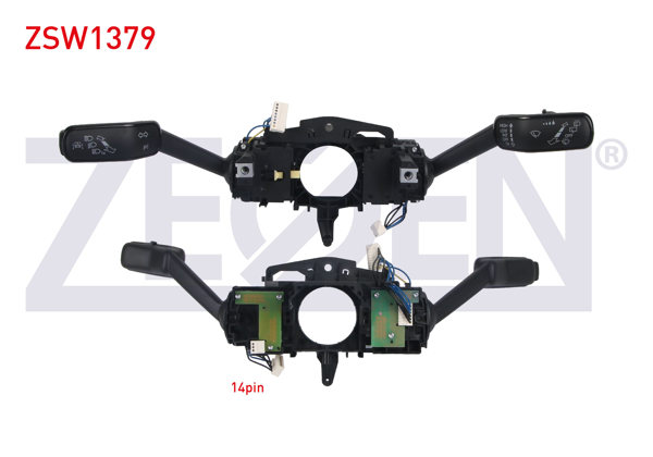 ZEGEN ZSW1379 | Far Sinyal Kumanda Kolu 14 Pin Volkswagen Golf VII-Tiguan-Touran 2012 -