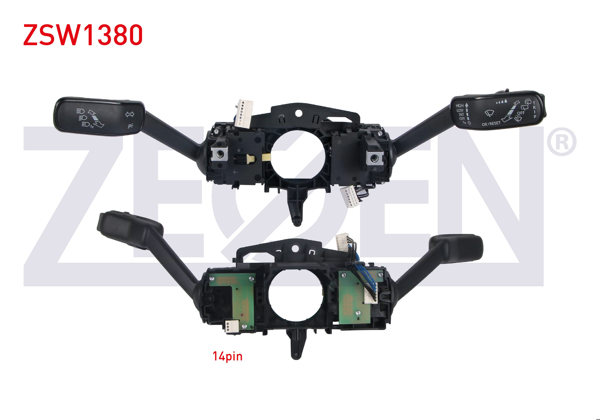 ZEGEN ZSW1380 | Far Sinyal Kumanda Kolu 14 Pin Volkswagen Golf VII-Touran 2012 -