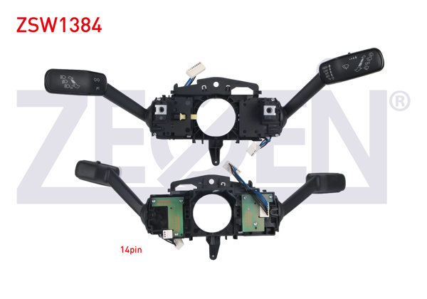 ZEGEN ZSW1384 | Far Sinyal Kumanda Kolu Aırbag Zamanlamasız 14 Pin Golf VII-Touran-Octavia-Leon 2012 -
