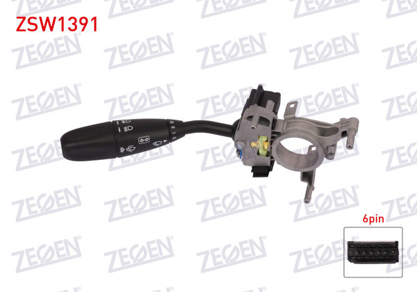 ZEGEN ZSW1391 | Far Sinyal Kumanda Kolu 6 Pin Sprinter-Crafter 2006 -