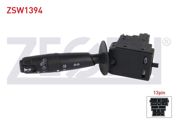 ZEGEN ZSW1394 | Far Sinyal Kumanda Kolu 13 Pin Peugeot 206 1998-2006