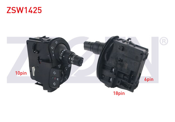 ZEGEN ZSW1425 | Silecek Kumanda Kolu 34 Pin Renault Clio III-Kangoo-Modus 2005 -