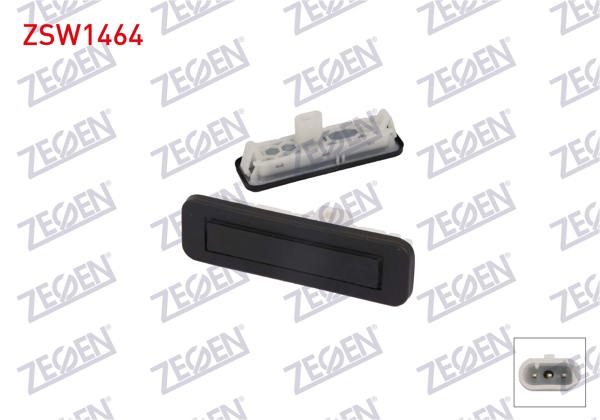 ZEGEN ZSW1464 | Bagaj Kilit Butonu 3 Pin Fiat Egea 2015 -