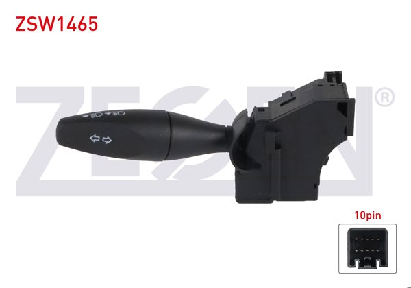 ZEGEN ZSW1465 | Far Sinyal Kumanda Kolu 10 Pin Ford Focus I-Transit (V184) 1998-2006 / Connect 2002-2014