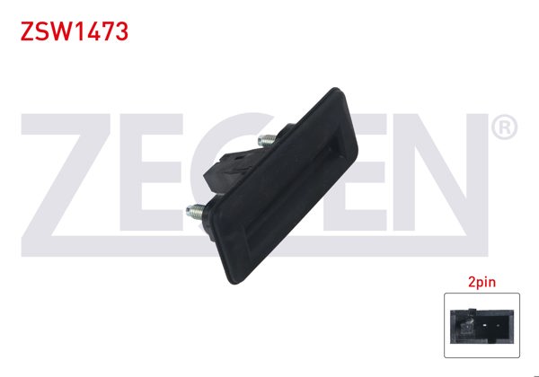 ZEGEN ZSW1473 | Bagaj Kilit Butonu 2 Pin Volkswagen Golf V 2003-2009 / Superb-Fabia II 2006-2015 / A1 2010 -