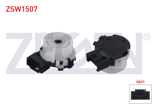 ZEGEN ZSW1507 | Kontak Termiği 6 Pin Caddy III-Golf V-Jetta III-Touran-Tiguan-Leon-Altea-Octavia-Yeti-A3 2003-2015