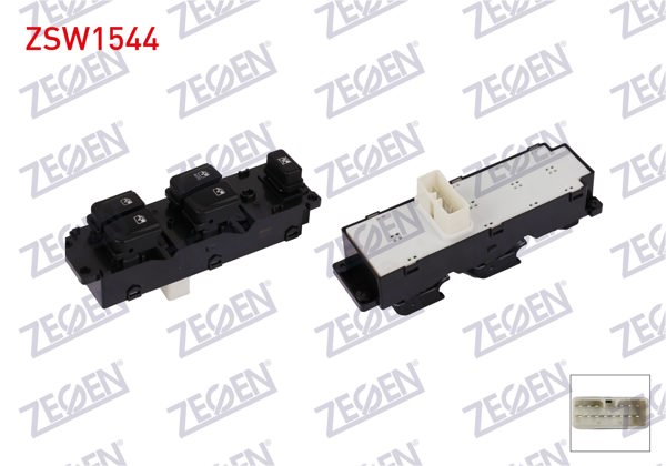 ZEGEN ZSW1544 | Cam Açma Anahtar Grup 14 Pin Hyundai i20 2008-2014