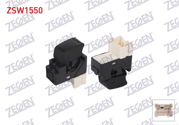 ZEGEN ZSW1550 | Cam Anahtarı Tekli 8 Pin Nissan Almera II 2000-2007 / Skystar 1998-2002