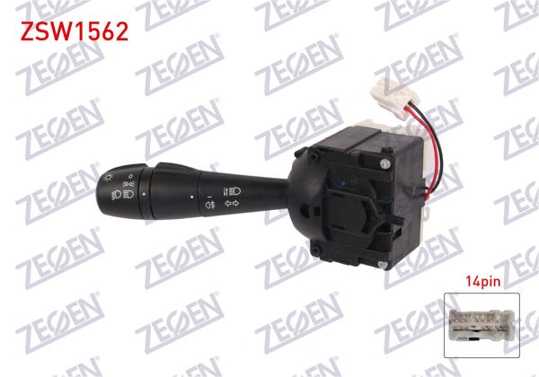 ZEGEN ZSW1562 | Far Sinyal Kumanda Kolu 14 + 2 Pin Renault Traffic III 2014 -
