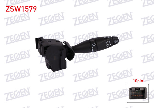 ZEGEN ZSW1579 | Silecek Kumanda Kolu 10 Pin Ford Focus 1994-1998