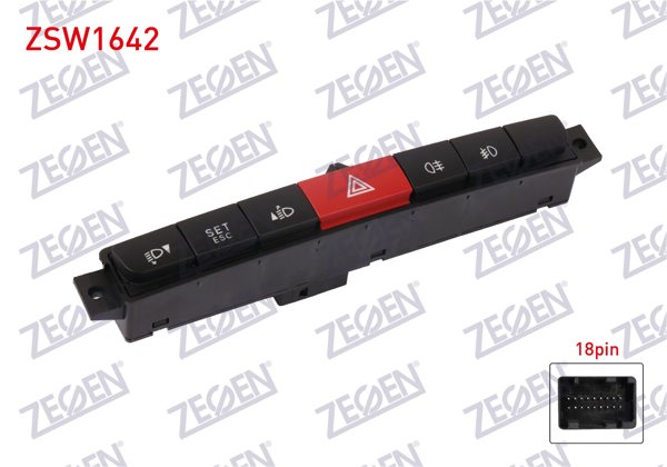 ZEGEN ZSW1642 | Flasor Grubu Komple On Ve Arka Sisli Fiat Doblo 2009-2015
