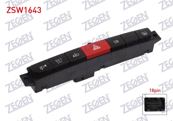 ZEGEN ZSW1643 | Flasor Grubu Komple Arka Sisli Arka Rezistanslı Fiat Doblo 2009-2015