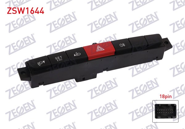 ZEGEN ZSW1644 | Flasor Grubu Komple Arka Sisli Fiat Doblo 2009-2015