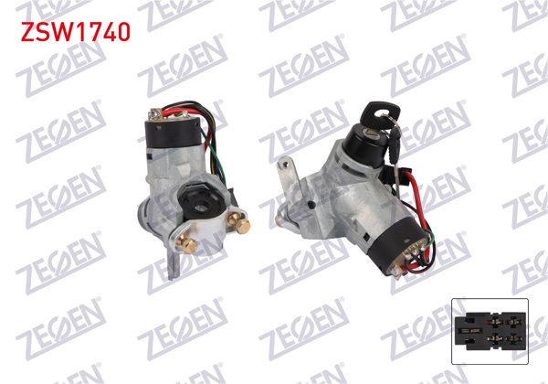 ZEGEN ZSW1740 | Kontak Anahtarı 5 Pin Mercedes Sprinter Vito 1995-2006