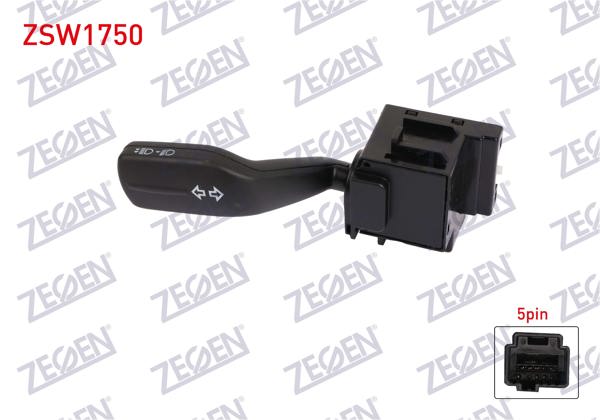 ZEGEN ZSW1750 | Sinyal Kumanda Kolu 5 Pin Ford C-Max II 2010-2019 / Focus II-III 2004-/ Kuga I 2008-2012