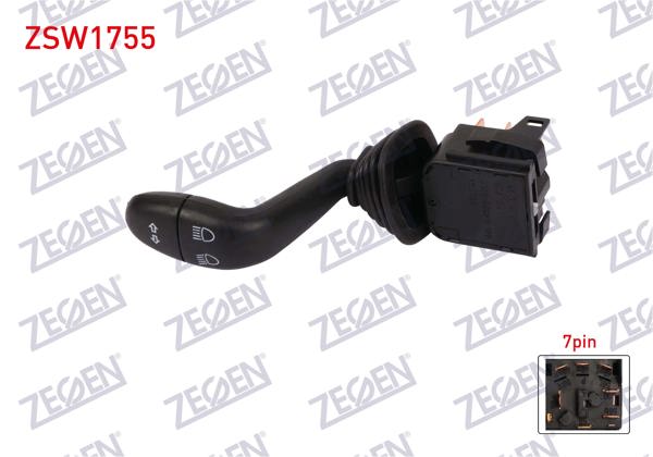 ZEGEN ZSW1755 | Sinyal Kumanda Kolu 7 Pin Skoda Skoda Felicia 1994-1998