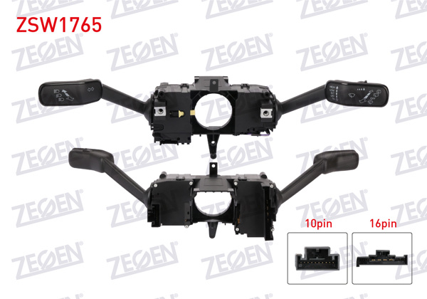 ZEGEN ZSW1765 | Far Sinyal Silecek Kumanda Kolu Volkswagen T-Cross 2018-/ Seat Ibiza V 2017 -