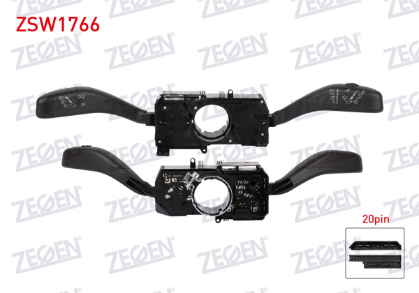 ZEGEN ZSW1766 | Far Sinyal Silecek Kumanda Kolu Volkswagen Polo V 2009-2014 / Skoda Fabia II 2007-2014