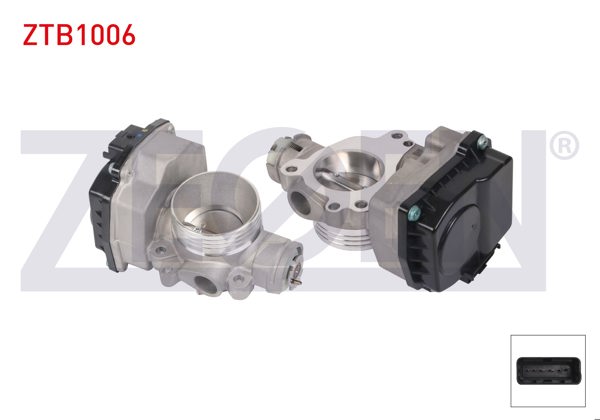 ZEGEN ZTB1006 | Boğaz Kelebegı Peugeot (Tu1m-Tu1jp-Tu3a-Tu3jp) 1.4İ 16V Peugeot 106 96-04 / 206 98-06 / 207 06-12 / 307 00-07 / Bipper 08-/ Cıtoren Xsara 00-05 / Saxo 96-04 / C3 02-09 / Berlingo 96-11 / Fiat Fiorino 07 -