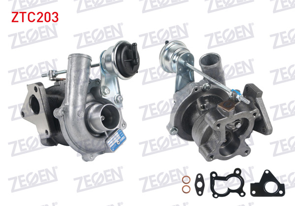ZEGEN ZTC203 | Turbo Renault Clio II (Bb0 / 1 / 2,Cb0 / 1 / 2) 1.5 DCI K9k 700 65 Hp 1998-2005