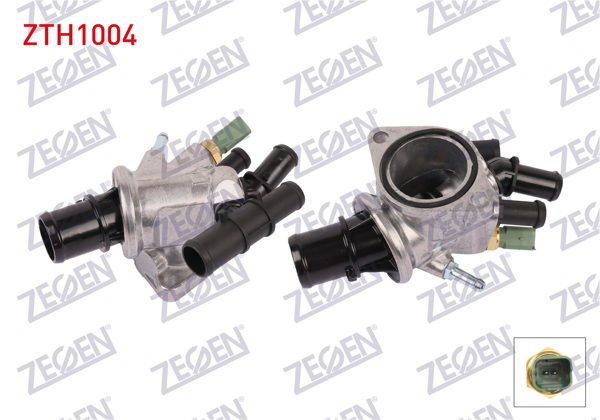 ZEGEN ZTH1004 | Termostat Komple Müşürlü 88 C Fiat Doblo 1.9 JTD 2001-2010