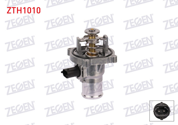 ZEGEN ZTH1010 | Termostat Komple Müşürlü 105 C Opel Astra H 1.6İ 2004-2010 / Insignia 1.6 2008-/ Vectra C 1.6 16V 2002-2008