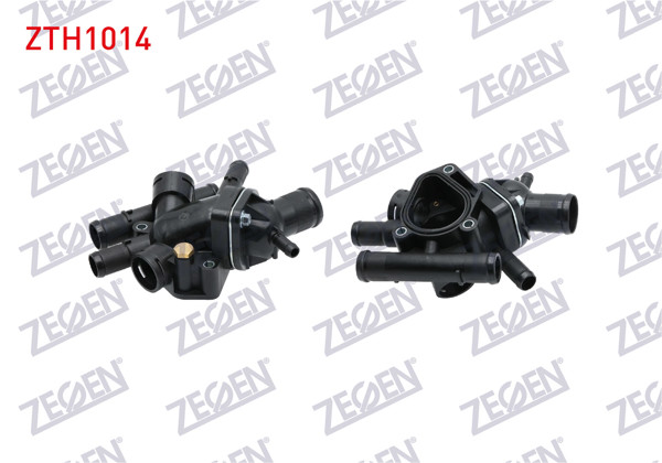 ZEGEN ZTH1014 | Termostat Komple 89 C Clio II 1.9 D 1998-2005 / Kangoo 1.9 DCI 2001-/ Laguna II 1.9 DCI 2001-2007