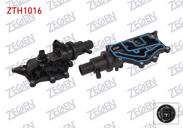 ZEGEN ZTH1016 | Termostat Komple Müşürlü 89 C Renault Clio II 1.4İ 16V 1998-2005 / Laguna II 1.6İ 16V 2001-2007