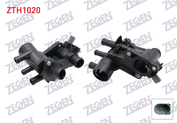 ZEGEN ZTH1020 | Termostat Komple Müşürlü 87 C VW Golf III 1.6 1991-1999 / Polo 1.4İ 16V 1994-1999 / Octavia 1.6İ 1996-2004