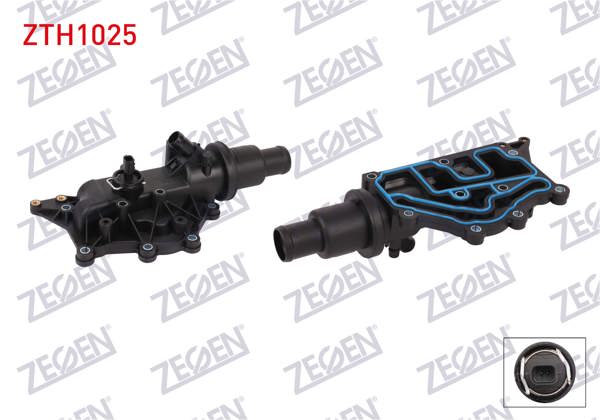 ZEGEN ZTH1025 | Termostat Komple Müşürlü 89 C Megane III 1.6İ 16V 2008-2015 / Fluence 1.6 16V 2010-2012 / Clio III 1.4İ 16V 2005-2012