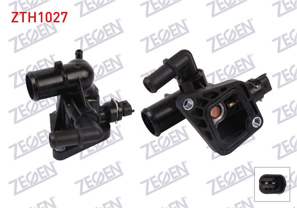 ZEGEN ZTH1027 | Termostat Komple Müşürlü 88 C Euro 5 Doblo 1.3 Mjt 2010-/ Egea 1.3 Mjt 2015-/ Nemo 1.3 HDI 2007-/ Bipper 1.3 HDI 2008-/ Astra J 1.3 CDTI 2009-2016