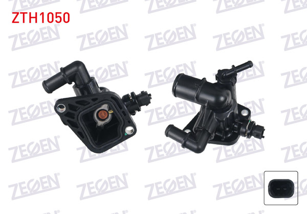 ZEGEN ZTH1050 | Termostat Komple Müşürlü 88 C Euro 6 Fiat Doblo IV 1.3 Mjt 2015-/ Egea 1.3 Mjt 2015-/ Fiorino 1.3 Mjt 2015-/ Citroen Nemo 1.3 HDI 2010-/ Peugeot Bipper 1.3 HDI 2010 -