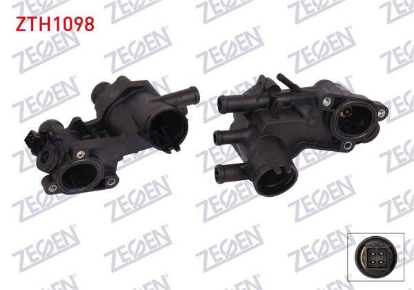 ZEGEN ZTH1098 | Termostat Komple 87 C Skoda Octavia 1.6İ 1996-2004