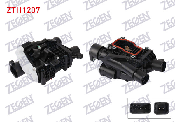 ZEGEN ZTH1207 | Termostat Gövdesi Müşürlü Peugeot 3008 / 308 II / 5008 I-II / 508 I-II / Boxer / Expert / Traveller / Citroen C4 II, Grand Picasso II, Picasso II, Space Tourer / C5 Aircross / C5 III / 2.0 2.2 Bluehdi