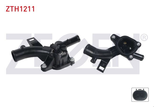 ZEGEN ZTH1211 | Termostat Flansi Plastik Sensörlü Opel Astra J 1.4İ 2009-2016 / Corsa D 1.2-1.4 2006-2014 / Corsa E 1.2-1.4 2014-/ Meriva B Meriva B 1.4 2010 -