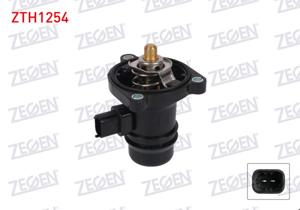 ZEGEN ZTH1254 | Termostat Komple Elektrikli Müşürlü 103 C Opel Corsa D 1.2İ-1.4İ 06-14 / Corsa E 1.2İ-1.4İ 14-/ Astra J 1.4İ 09-16-/ Meriva B 1.4İ 10-/ Adam 1.2İ-1.4İ 13-/ Chevrolet Aveo-Cruze 1.2-1.4 14 -