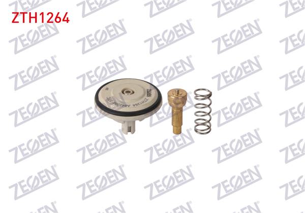 ZEGEN ZTH1264 | Termostat 87 °C Volkswagen Polo (9N_) 1.2 2001-2012 / Skoda Rapid (Nh3) 1.2 2013-/ Fabia II-III 1.2 2001-2012 / Seat Ibiza III-IV 1.2 2002-2015