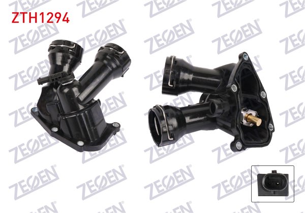 ZEGEN ZTH1294 | Termostat Komple Plastik Müşürlü 95 C Mercedes C Serisi (W205) C 180 D 2018-/ E Serisi (W213) E 200 D, E 220 D 2018-/ Glc (X253) 220 D, 300 D 2019 -