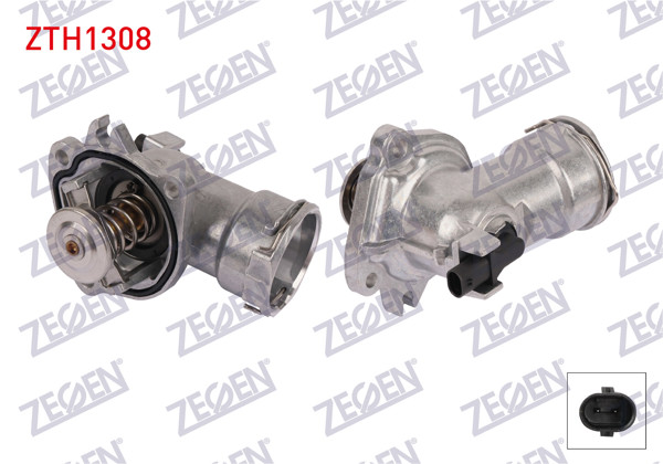 ZEGEN ZTH1308 | Termostat Komple Müşürlü 87 C Mercedes S Serisi (W221) S320, 350 CDI 05-13 / E Serisi (W211) E320 CDI 05-08 / Glk (X204) 320 CDI 08-15 / CLS (C219) Cls320, 350 CDI 05-10 / C Serisi (W204) C320 CDI 07-14