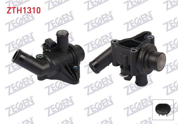 ZEGEN ZTH1310 | Termostat Komple Müşürlü 87 C Mercedes A Serisi (W168) A160, 170 CDI 1998-2004